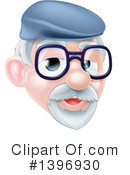 Senior Man Clipart #1396930 by AtStockIllustration