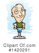 Senior Man Clipart #1420291 by Cory Thoman