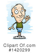 Senior Man Clipart #1420299 by Cory Thoman