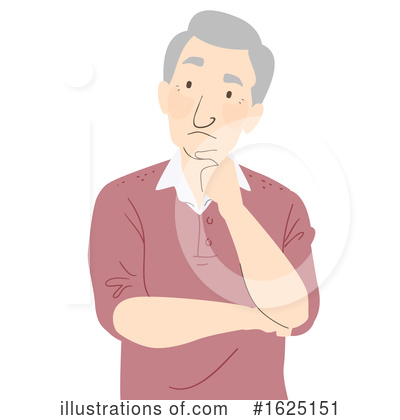 Royalty-Free (RF) Senior Man Clipart Illustration by BNP Design Studio - Stock Sample #1625151