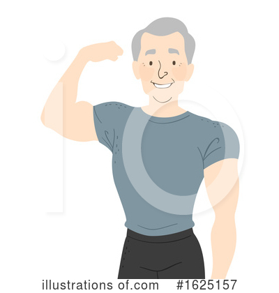Royalty-Free (RF) Senior Man Clipart Illustration by BNP Design Studio - Stock Sample #1625157