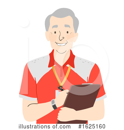 Royalty-Free (RF) Senior Man Clipart Illustration by BNP Design Studio - Stock Sample #1625160