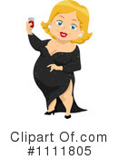 Senior Woman Clipart #1111805 by BNP Design Studio