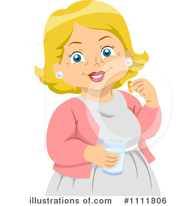 Royalty-Free (RF) Senior Woman Clipart Illustration by BNP Design Studio - Stock Sample #1111806