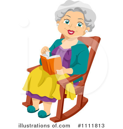 Royalty-Free (RF) Senior Woman Clipart Illustration by BNP Design Studio - Stock Sample #1111813