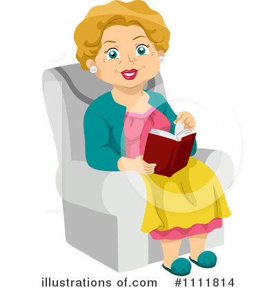 Royalty-Free (RF) Senior Woman Clipart Illustration by BNP Design Studio - Stock Sample #1111814
