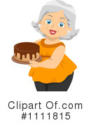 Senior Woman Clipart #1111815 by BNP Design Studio