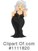 Senior Woman Clipart #1111820 by BNP Design Studio