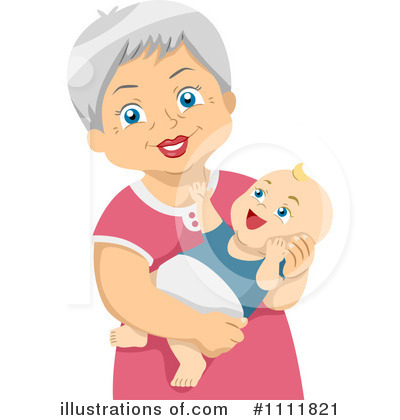 Royalty-Free (RF) Senior Woman Clipart Illustration by BNP Design Studio - Stock Sample #1111821