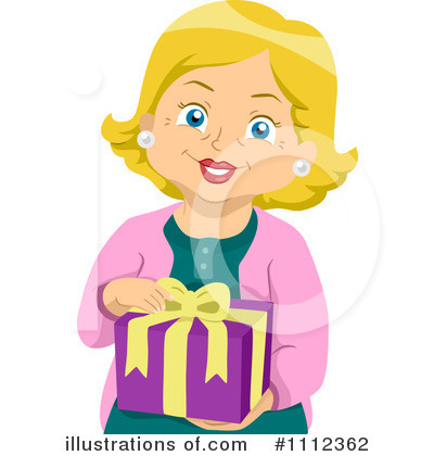 Royalty-Free (RF) Senior Woman Clipart Illustration by BNP Design Studio - Stock Sample #1112362