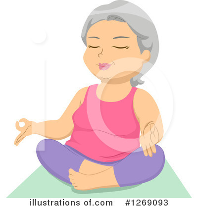 Royalty-Free (RF) Senior Woman Clipart Illustration by BNP Design Studio - Stock Sample #1269093