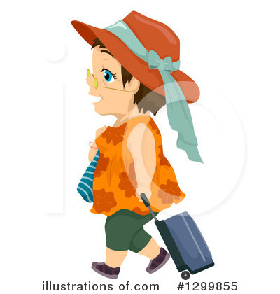 Suitcase Clipart #1299855 by BNP Design Studio