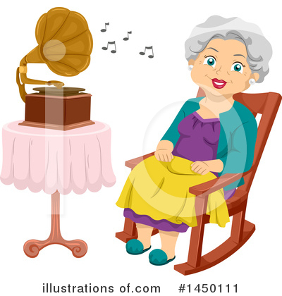 Royalty-Free (RF) Senior Woman Clipart Illustration by BNP Design Studio - Stock Sample #1450111