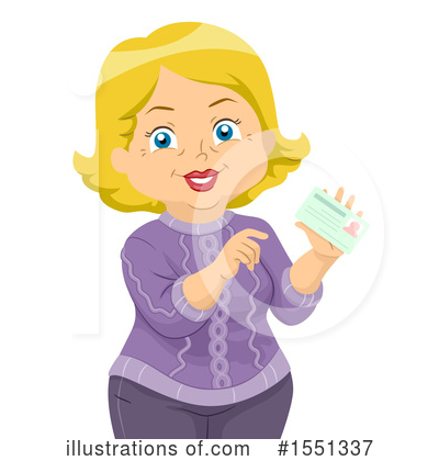Royalty-Free (RF) Senior Woman Clipart Illustration by BNP Design Studio - Stock Sample #1551337