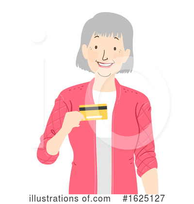 Royalty-Free (RF) Senior Woman Clipart Illustration by BNP Design Studio - Stock Sample #1625127