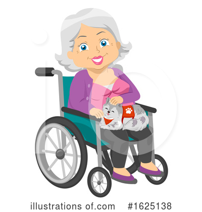 Royalty-Free (RF) Senior Woman Clipart Illustration by BNP Design Studio - Stock Sample #1625138