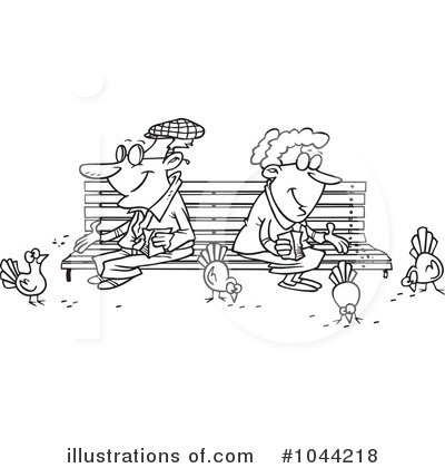 Bench Clipart #1044218 by toonaday