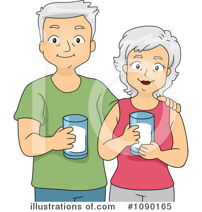 Senior Couple Clipart #1090165 by BNP Design Studio