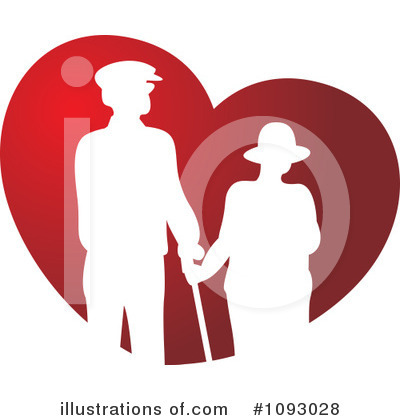 Royalty-Free (RF) Seniors Clipart Illustration by Lal Perera - Stock Sample #1093028