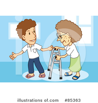 Royalty-Free (RF) Seniors Clipart Illustration by mayawizard101 - Stock Sample #85363