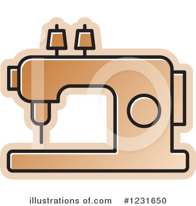 Royalty-Free (RF) Sewing Clipart Illustration by Lal Perera - Stock Sample #1231650