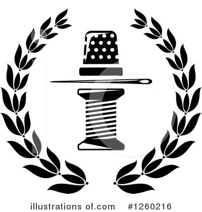 Thimble Clipart #1260216 by Vector Tradition SM