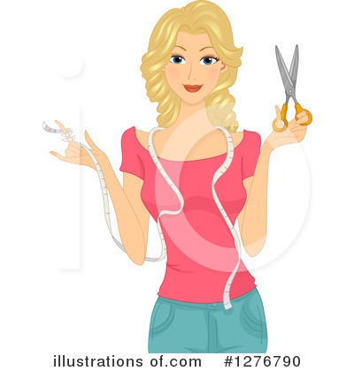 Royalty-Free (RF) Sewing Clipart Illustration by BNP Design Studio - Stock Sample #1276790