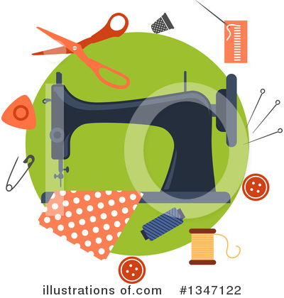 Thread Clipart #1347122 by Vector Tradition SM