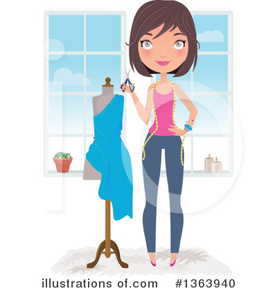 Mannequin Clipart #1363940 by Melisende Vector
