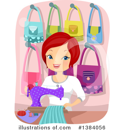 Sewing Clipart #1384056 by BNP Design Studio