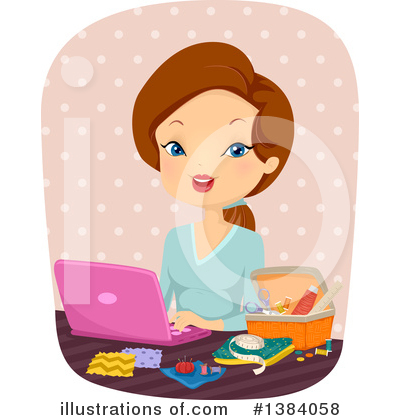 Sewing Clipart #1384058 by BNP Design Studio