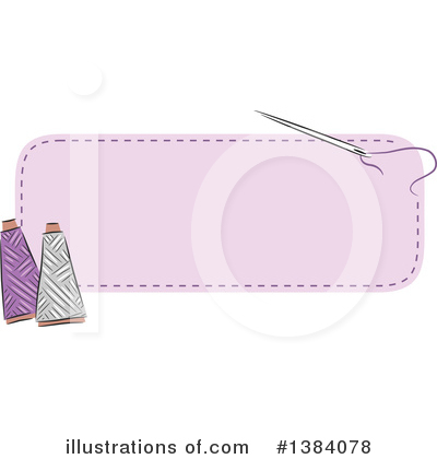 Royalty-Free (RF) Sewing Clipart Illustration by BNP Design Studio - Stock Sample #1384078