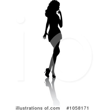 Sexy Women Clipart #1058171 by KJ Pargeter