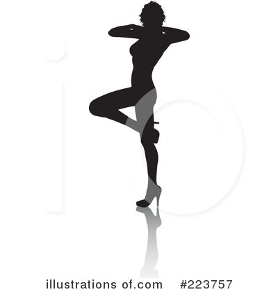 Royalty-Free (RF) Sexy Woman Clipart Illustration by KJ Pargeter - Stock Sample #223757