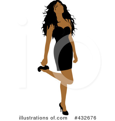 Royalty-Free (RF) Sexy Woman Clipart Illustration by Pams Clipart - Stock Sample #432676