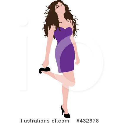 Sexy Woman Clipart #432678 by Pams Clipart