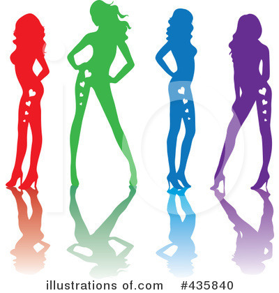 Royalty-Free (RF) Sexy Women Clipart Illustration by Rosie Piter - Stock Sample #435840