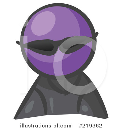 Royalty-Free (RF) Shades Clipart Illustration by Leo Blanchette - Stock Sample #219362