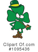 Shamrock Clipart #1095436 by toonaday