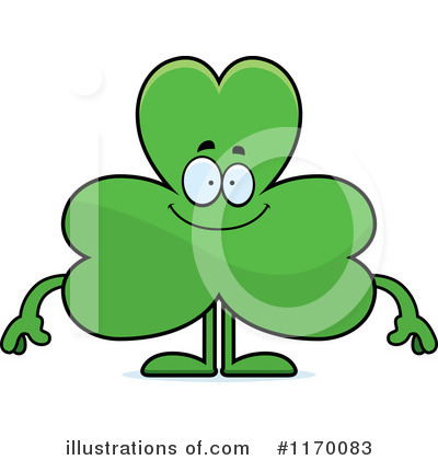 Clovers Clipart #1170083 by Cory Thoman