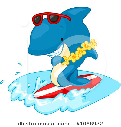 Royalty-Free (RF) Shark Clipart Illustration by BNP Design Studio - Stock Sample #1066932