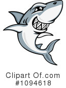 Shark Clipart #1094618 by Vector Tradition SM