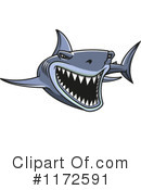 Shark Clipart #1172591 by Vector Tradition SM