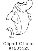 Shark Clipart #1235923 by Hit Toon