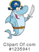Shark Clipart #1235941 by Hit Toon