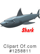 Shark Clipart #1258811 by Vector Tradition SM