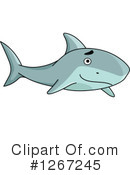 Shark Clipart #1267245 by Vector Tradition SM