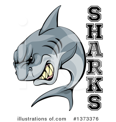 Shark Clipart #1373376 by AtStockIllustration