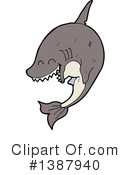 Shark Clipart #1387940 by lineartestpilot