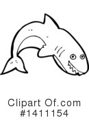 Shark Clipart #1411154 by lineartestpilot